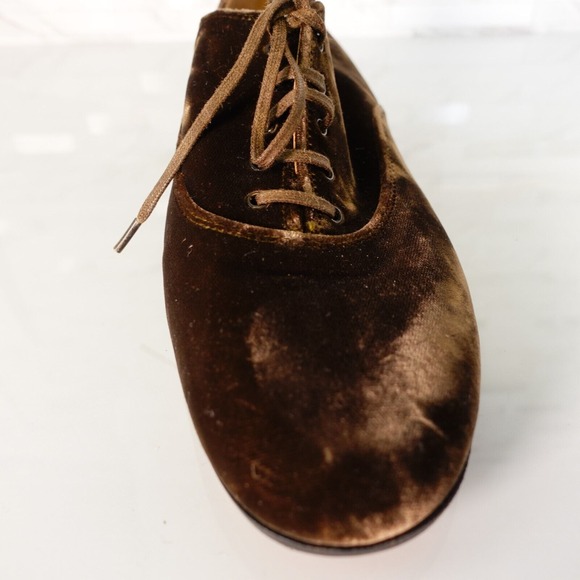 Gianvito Rossi Womens Leather 36 SINGLE SHOE Left Amputee Flat Oxford 6 NEW - Picture 6 of 12